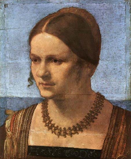 Albrecht Durer Portrait of a Venetian Woman oil painting image